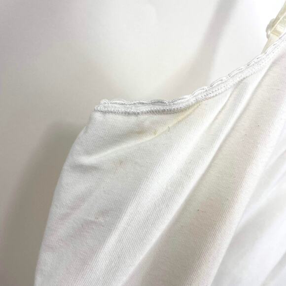 VANITY FAIR White Built In Bra Camisole Tank Top - Picture 13 of 14